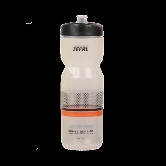 Фляга Zefal Sense Soft 80 (157H) 800мл пласт.. різьб. кришка Soft-Cap System. прозр.