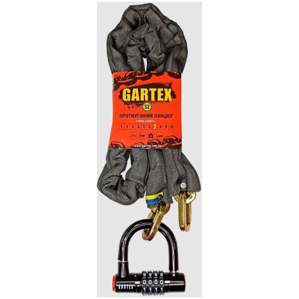 Замок ланцюговий Gartex S2 1000x8 мм 004
