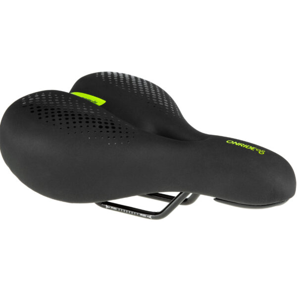 Сідло ONRIDE Grouse. Double Memory сталеві рамки чорний 264х186мм
