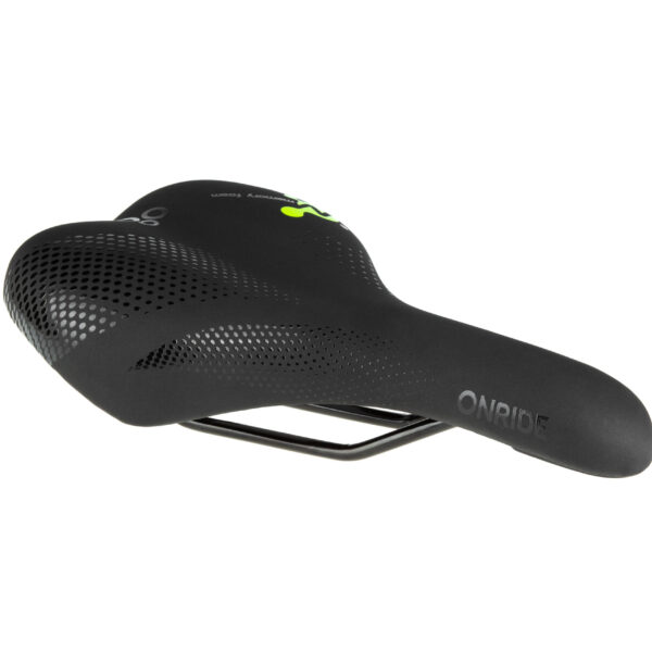 Сідло ONRIDE Ibis. Full Memory сталеві рамки чорний 276х174мм