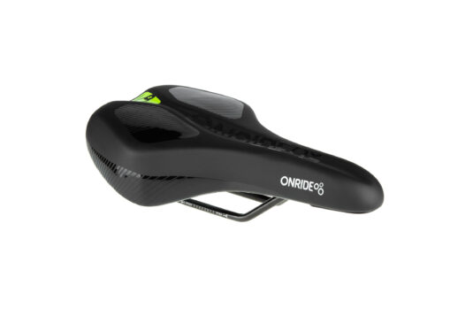 Сідло ONRIDE Merlin. Comfort Plus сталеві рамки чорний 265х162мм