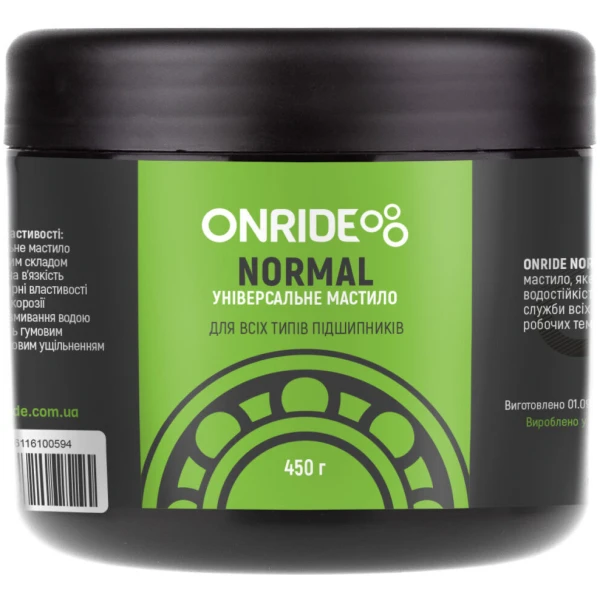 Мастило густе для підшипників ONRIDE NORMAL густе 450 г.