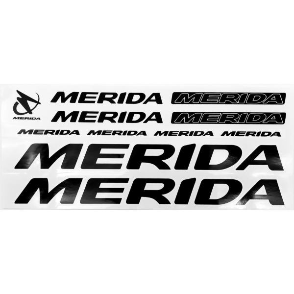 Наклейка Merida на раму велосипеда