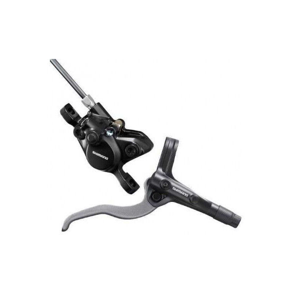 Гідравлічне дискове гальмо Shimano BR-MT200 заднє, чорне (HAM069)