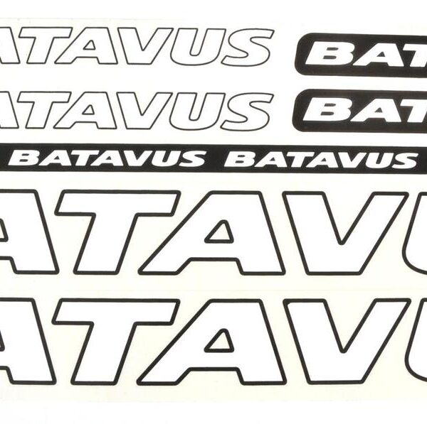 Наклейка Batavus на раму велосипеда