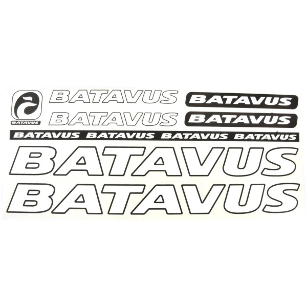 Наклейка Batavus на раму велосипеда
