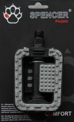 Педалі Spencer пластикові з катафотом (PED833)