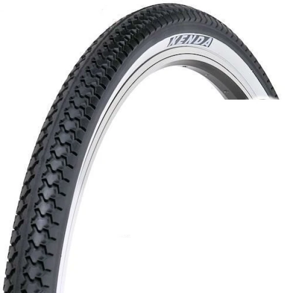 Покрышка Kenda K-184 Kosmos, 26"Х1,75 белый бок