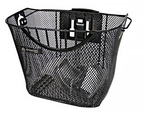 Кошик передній Spencer QR 35*25*26см, чорний (KOS208)