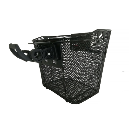 Корзина передняя Spencer QR 35 * 25 * 26см, черная (KOS208)