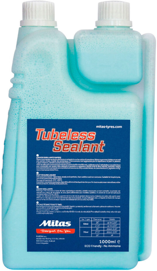 Рідина антипрокольна MITAS (RUBENA) SEALANT-LIQUIDE 1л