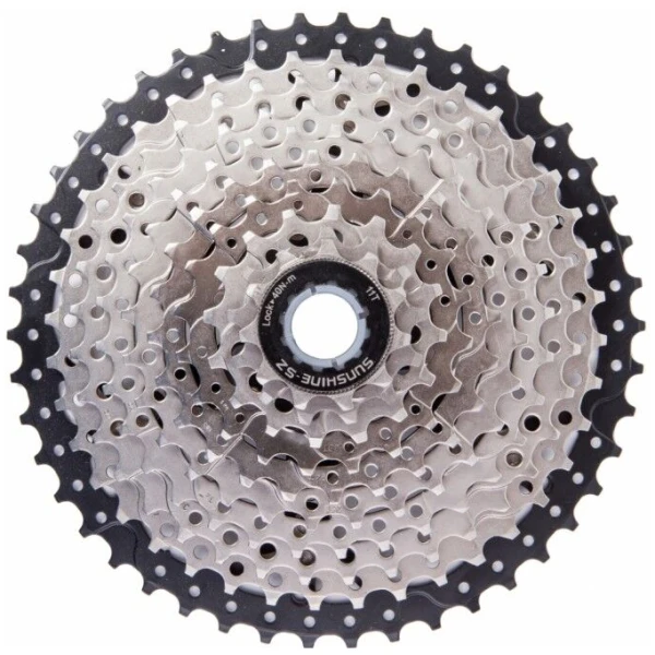 Кассета 10-к 11-46T SUNSHINE CS-HR10-46 на 2-м алюм. пауке