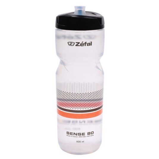Фляга Zefal Sense Soft 80 (157H) 800мл пласт.. різьб. кришка Soft-Cap System. прозр.