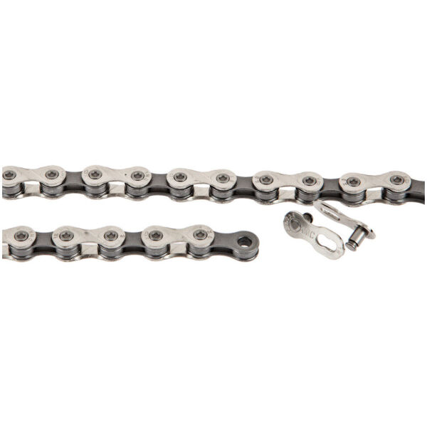 Цепь KMC X8-93 114 звеньев 1/2"x3/32", серебристый с серым (C-UN-L-0083)