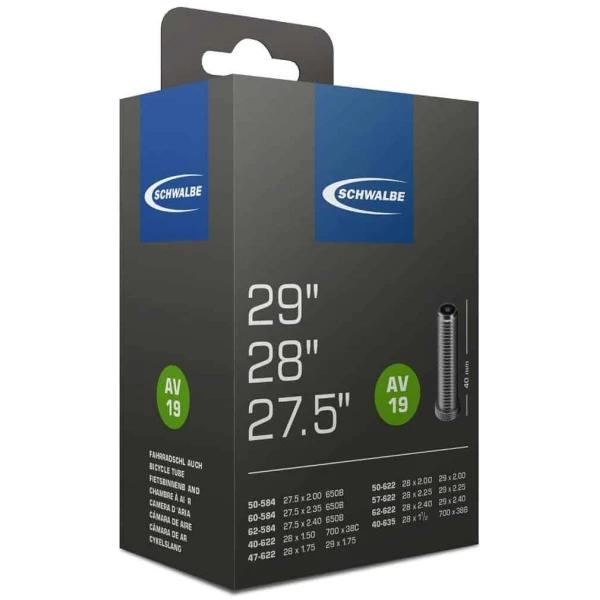 Камера Schwalbe 29" x 2.4 / 27.5" x 2.0 AV 40мм (DES001)