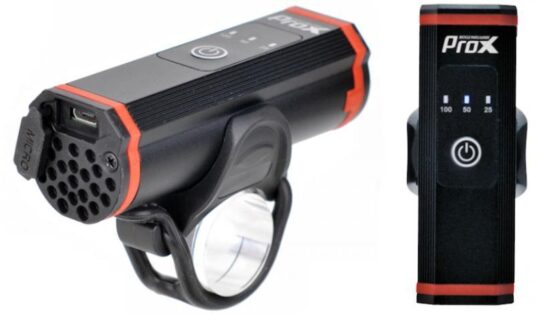 Комплект фар ProX Vesta SET 400Lm, 2200mAh USB (A-O-B-P-0395)