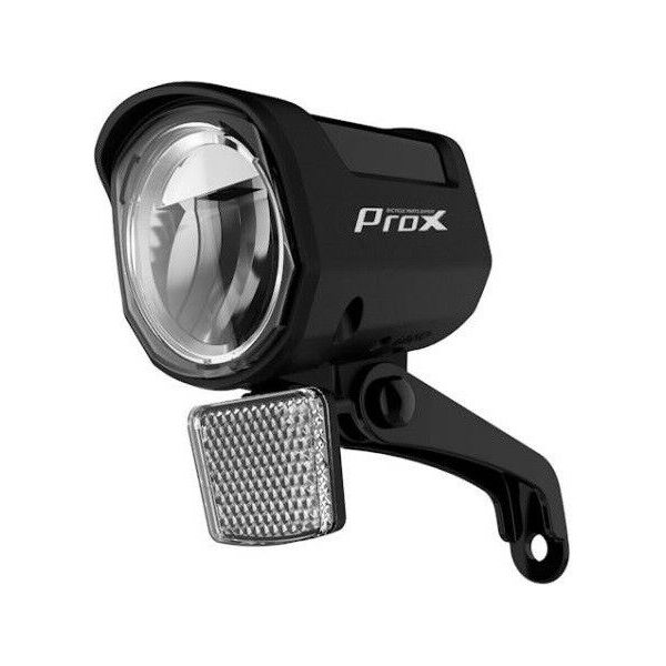 Фара передня ProX Canis Led 15Lux, чорний E-BIKE DC12-48V (A-O-B-P-0416)