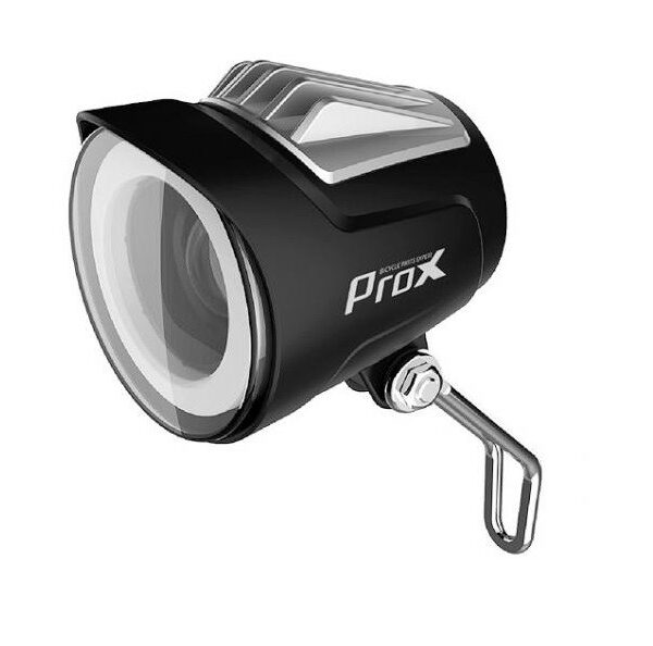 Фара передня ProX Mirach Led 20Lux, E-BIKE DC36-48V чорна (A-O-B-P-0415)