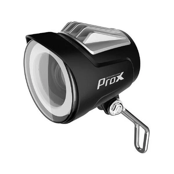 Фара передня ProX Mirach Led 20Lux, E-BIKE DC36-48V чорна (A-O-B-P-0415)