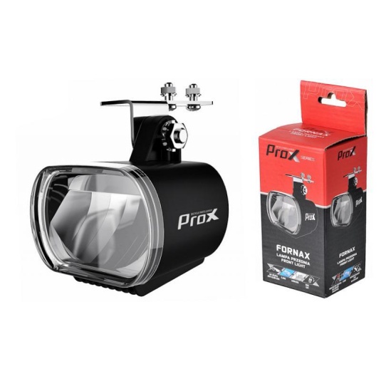 Фара передняя ProX Fornax Led 30Lux, E-BIKE DC6-48V черный (A-O-B-P-0409)