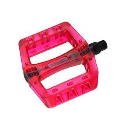 Педали Wellgo B107 BMX пластик, красный (PED109)