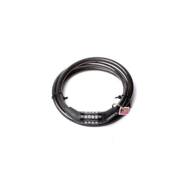 Замок ONRIDE Enigma 10 спиральный кодовый 8*1000мм