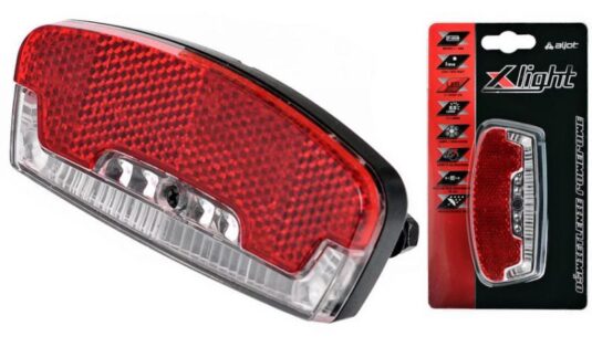 Фара задня X-Light XC-286 2 Led на багажник 2xAAA (A-O-B-P-0403)