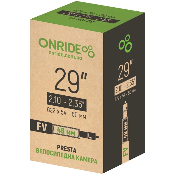 Камера ONRIDE 29"x2.10-2.35" FV 48