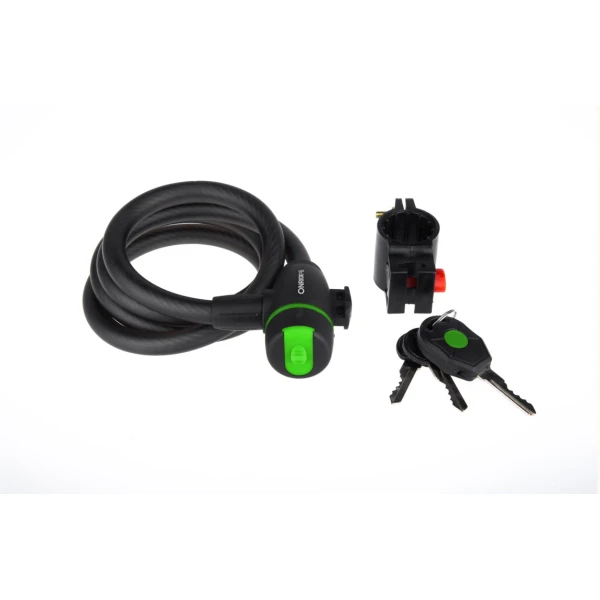 Замок ONRIDE Wider спиральный с креплением 12*1500мм