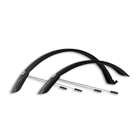 Крылья Simpla Ubiquit Urban SDS 28"/ 46мм черный (BLK045)