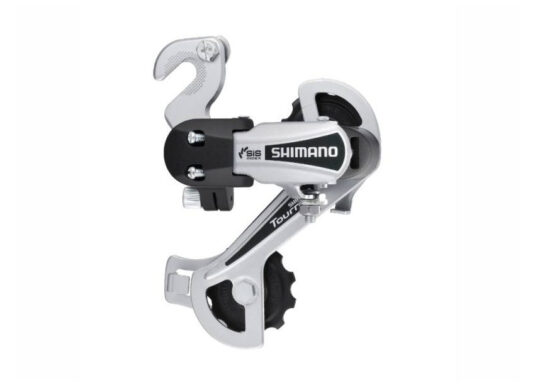 Задній перемикач Shimano RD-TY21 Tourney під гачок, сірий (RD-TY21ss-gak)