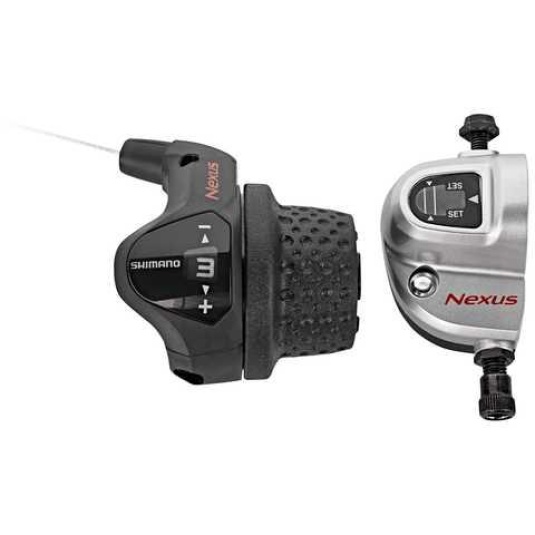 Шифтер Shimano SL-3S41 Nexus 3sp с кожухом и кликбоксом (MAN059-1)