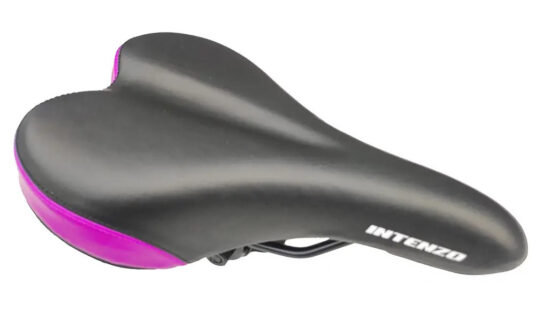 Сідло Intenzo AVY-6753 чорний/рожевий (6753-black-pink)