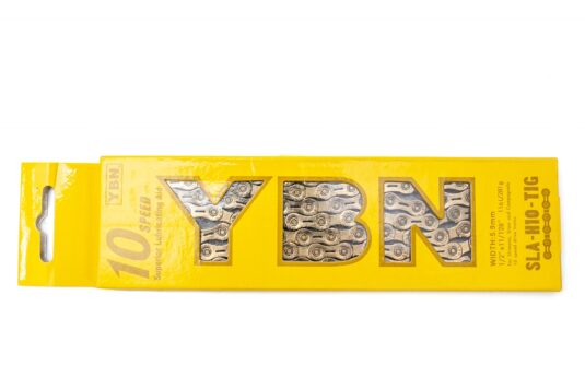 Цепь с замком на велосипед 10ск. 116зв. Gold YBN SLA-H10