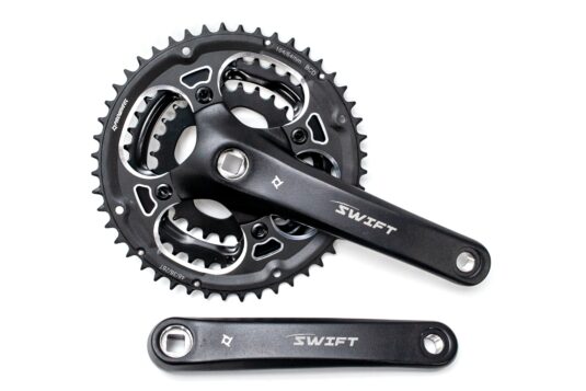 Шатун AL L175мм 28-38-48Т с Pl защитой PROWHEEL SWIFT-201P под квадрат