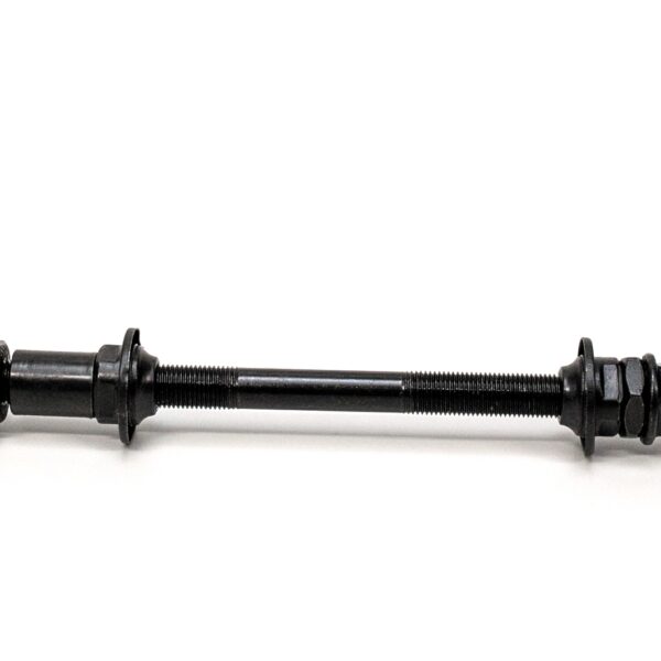 Ось втулки задн. ST под трещетку с гайками OLD 135 mm длина 175mm