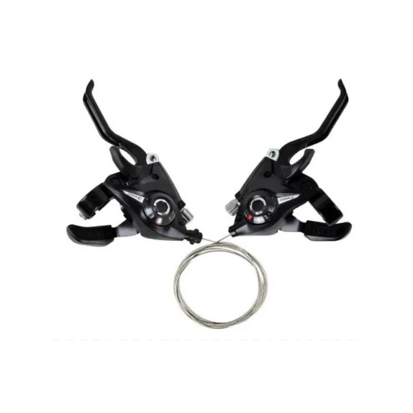 Ручки переключения - моноблок L3 R7 черн. SUNRUN KD-80