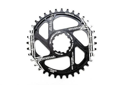 Звезда-неспадайка к шатуну NW AL 38T GXP (SRAM) offset 1mm SNAIL (черн.)