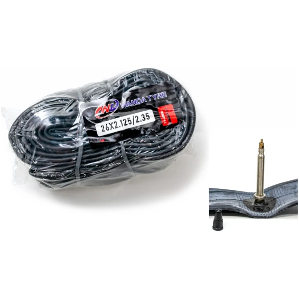 Камера 26x2.125/2.35 FV (Presta) WANDA 48мм