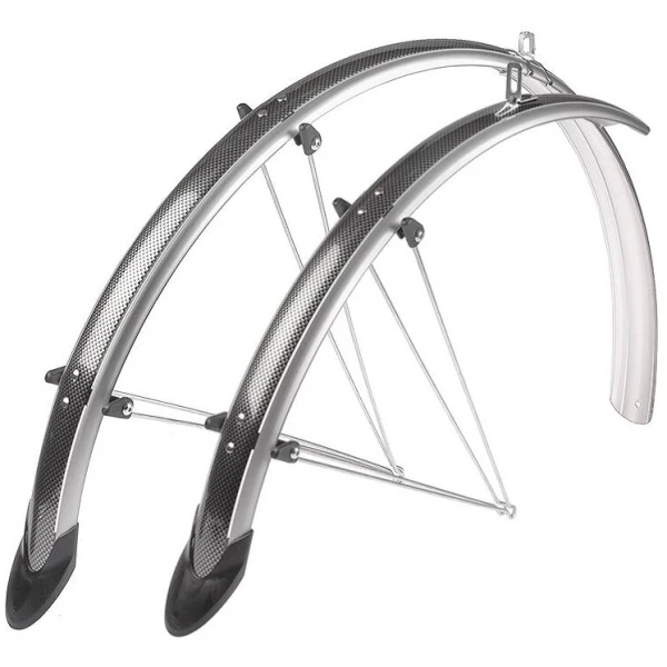 Крылья Orion Ital карбон 28"/ 48мм со стороны серый (BLK029)