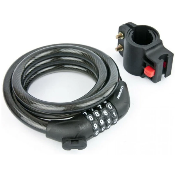 Замок велосипедний Avanti AGL-705 12x1000мм кодовий (AGL-705-12-1000-kod)