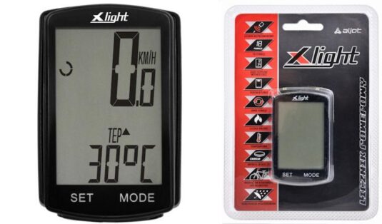 Велокомп'ютер X-light 18 функцій, бездротовий (A-L-0088)
