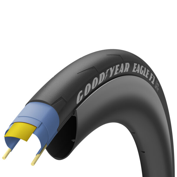 Покрышка 700x23 (23-622) GoodYear EAGLE F1 Tube Type, Black