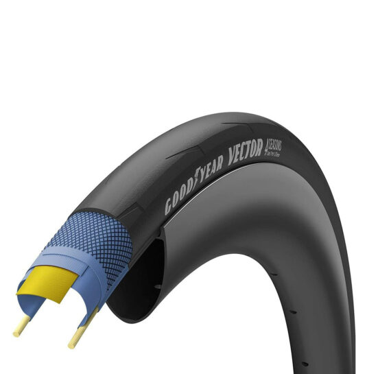 Покрышка 700x32 (32-622) GoodYear VECTOR 4Seasons Tubeless Complete, Black