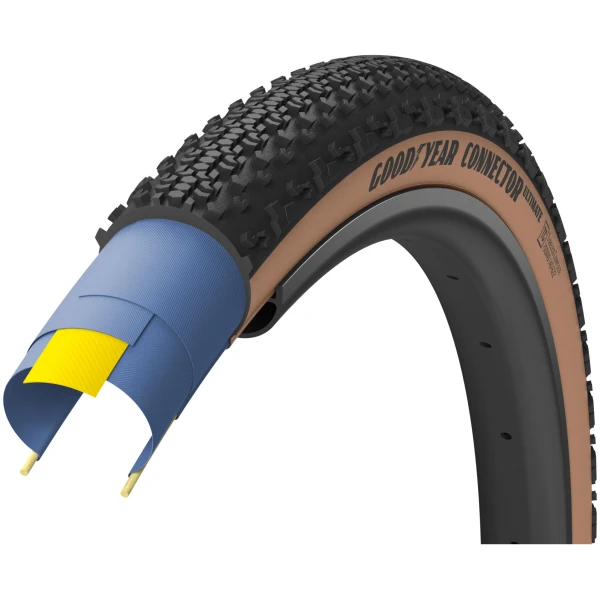Покришка 700x50 (50-622) GoodYear CONNECTOR Ultimate Tubeless Complete, Blk/Tan