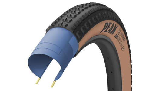 Покрышка 29x2.4 (61-622) GoodYear PEAK Ultimate Tubeless Complete, Blk/Tan