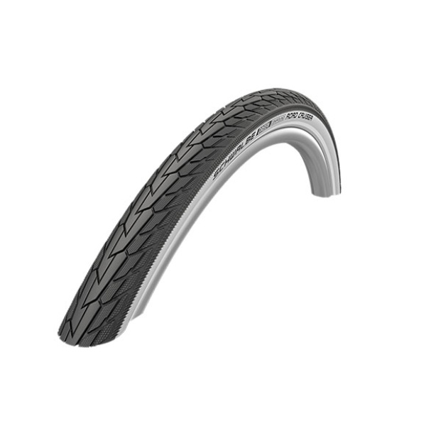 Покрышка 28x1.75 (47-622) Schwalbe ROAD CRUISER K-Guard B/W HS484 GREEN, 50EPI