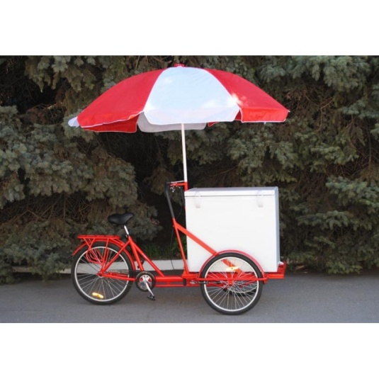 Триколісний велосипед VEGA 26 RIKSHA-2 з термобоксом 2022