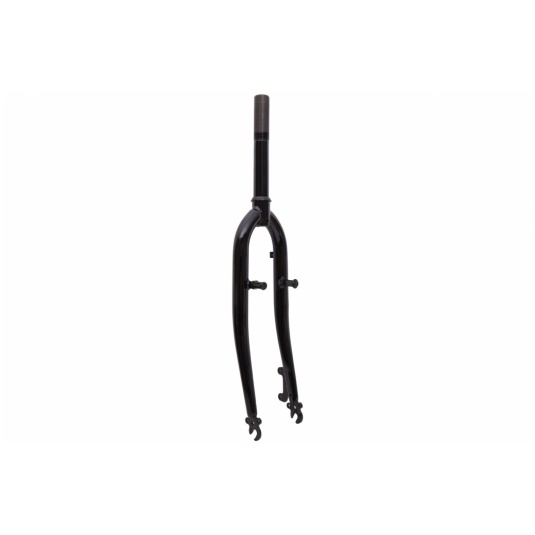 Вилка 26"ST 1-1/8 жестк. -шток-190мм disc/v-br под эксцентрик FSD (черный)