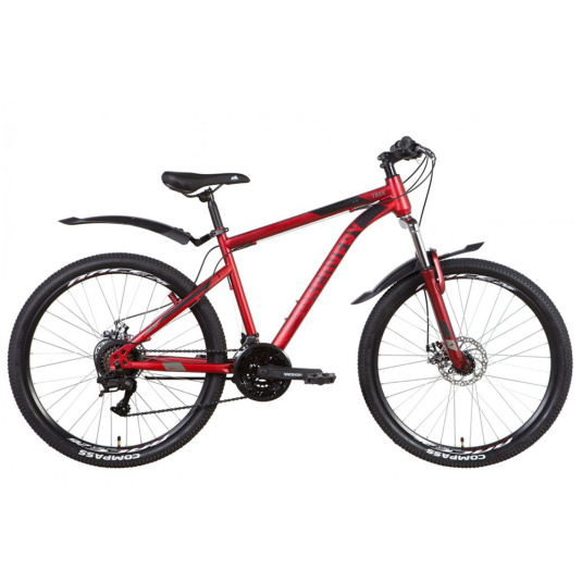 Велосипед 26" Discovery TREK AM DD с крылом 